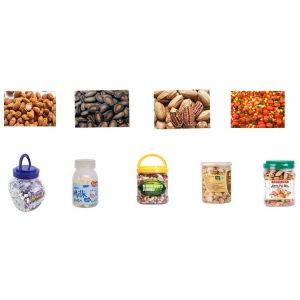 SGS 30 Cans / Min Glass Bottle Plastic Jar Packing Machine