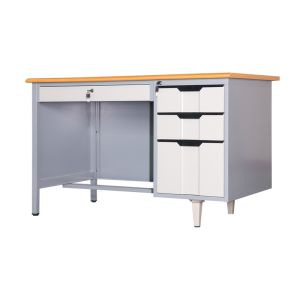 KD Structure Modern Design Office Table Metal Frame Office Desk