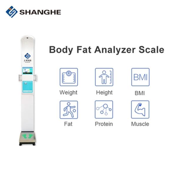 Lcd Screen Bmi Weight Height Machine Fat Electronic Medical Weighing Scale