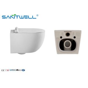 P trap Wall Mounted WC Class white ceramic material SWF325 molde
