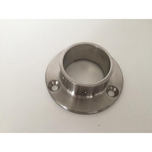 Stainless Steel Balusters Wall Mount Flange Satin Finish Eco Friendly