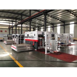 Semi Auto Flat Bed Corrugated Paper Die Cutting Machine with Full Waste