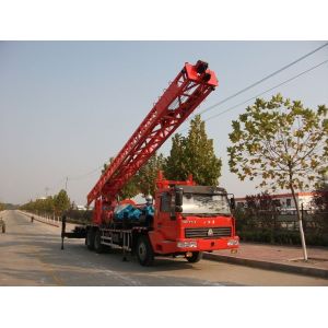 truck mounted water well drilling rig TAZ5173TZJBZC350