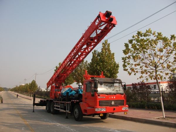 Buy truck mounted water well drilling rig TAZ5173TZJBZC350 at wholesale prices