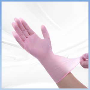 Food Grade Hygienic Disposable Synthetic Nitrile Gloves Antibacterial