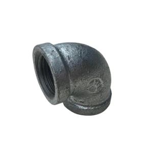 90 Degree Black Iron Pipe Union Malleable Iron Elbow
