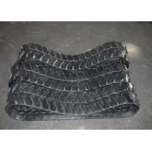 180mm Wide Excavator Rubber Tracks For Mini Excavator Kubota Kx21 / Bobcat 418 /