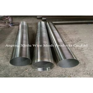 Point Welding Spiral Continuous Slot Wedge Wire Well Screen Tube for Groundwater
