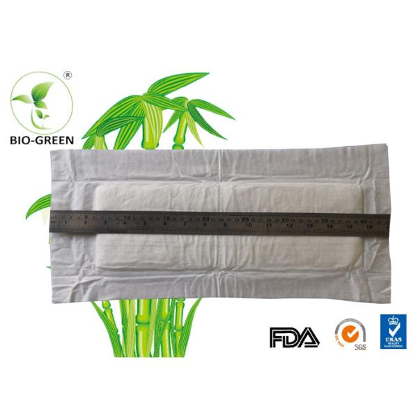 Biodegradable Bamboo Diaper Inserts , 15*36cm Lady Maternity Panty Liners