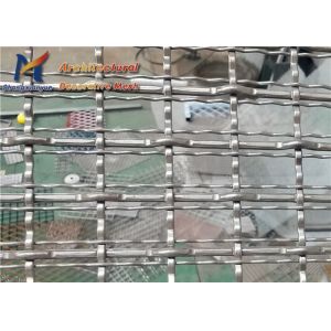 Opera Interior Crimped Architectural Woven Wire Mesh 25mm SS304