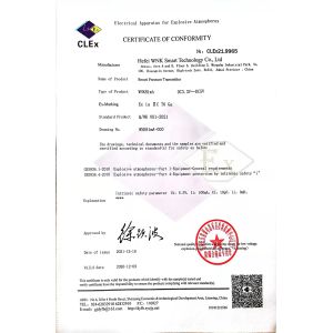 Hefei WNK Smart Technology Co.,Ltd Certifications