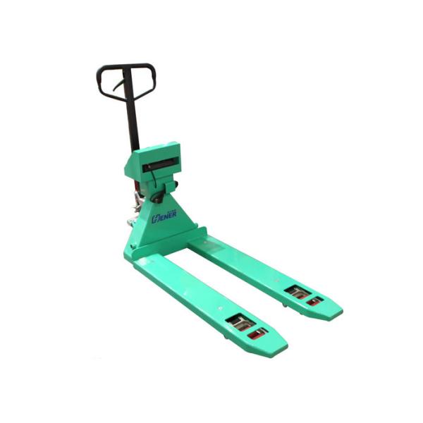 Buy Manual 3000Kg Pallet Jack Scale Truck With Weight Indicator at wholesale prices