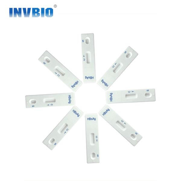 Buy Medical Diagnostic Rapid Test Cassette Hbsag Hcv Hiv Syphilis Hepatitis B Virus at wholesale prices