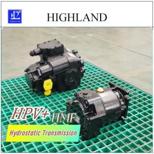 Underground Loader Hydrostatic Transmission Simple Layout Plywood Case