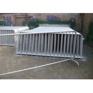 Customized metal crowd control barrier/portable barricades/pedestrian barriers