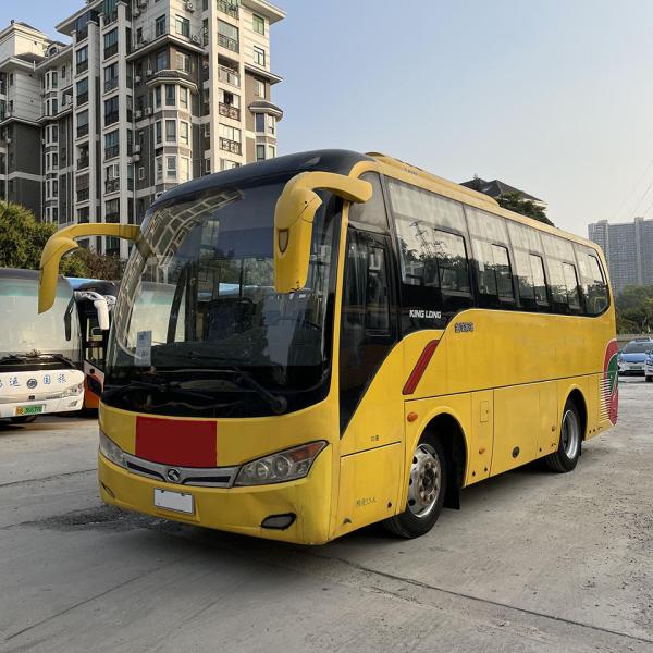 Buy 33 Seats Used Left Hand Drive Buses , Euro 4 Second Hand Passenger Bus at wholesale prices
