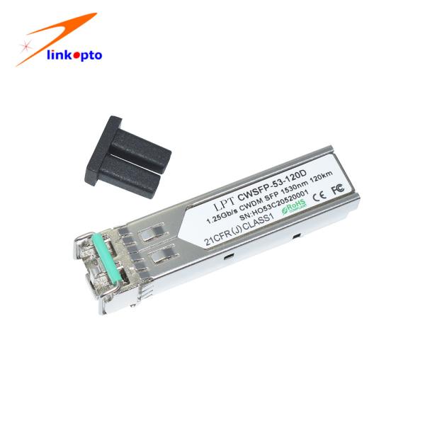 Buy Duplex CWDM 1.25G 1530nm 120km SFP Optical Module at wholesale prices