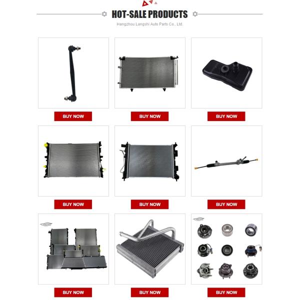 Aluminum Radiator Water Tank for Chevrolet Malibu 1.6T and Buick REGAL 1.6T 23299715