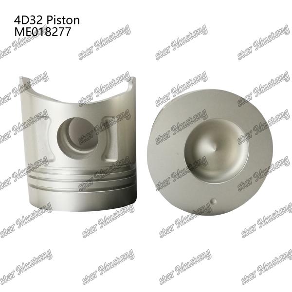 4D32 Engine Piston Chamber Size 52mm Height 112.3mm 2.8HKx2x4mm ME018277 For Mitsubishi Engine Spare Parts