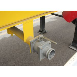 Professional 50000 Liters Flatbed Semi Trailer Truck With Fuel Tanker