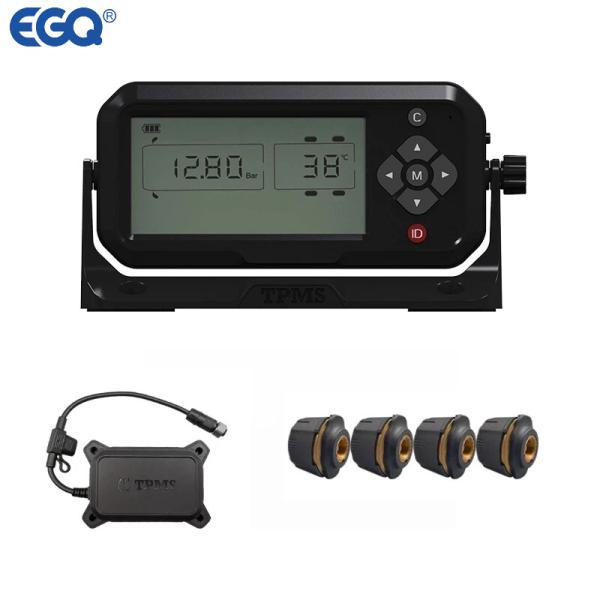 Buy Motorhome Trailer Digital Tire Pressure System Display External Sensors with Waterproof Reapter at wholesale prices