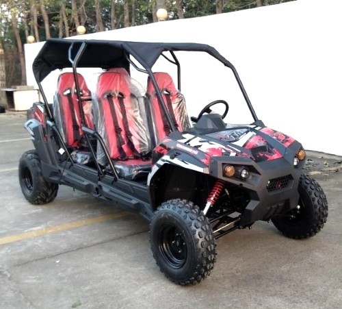 Buy UTV Golf Cart 4 Seater 300cc Gas Utility Vehicles at wholesale prices
