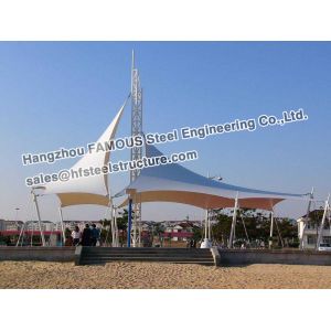 Stadium Commercial Steel Buildings Membrane Structure reinforced