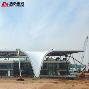 Steel Structure Gallery Showroom Office Building Shopping Mall