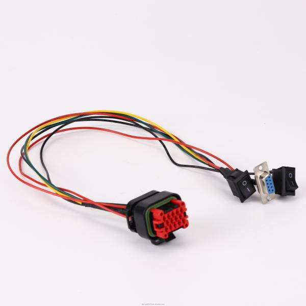 Buy Electronic Wire Harnesses With Switch Custom OEM Cable Assembly at wholesale prices