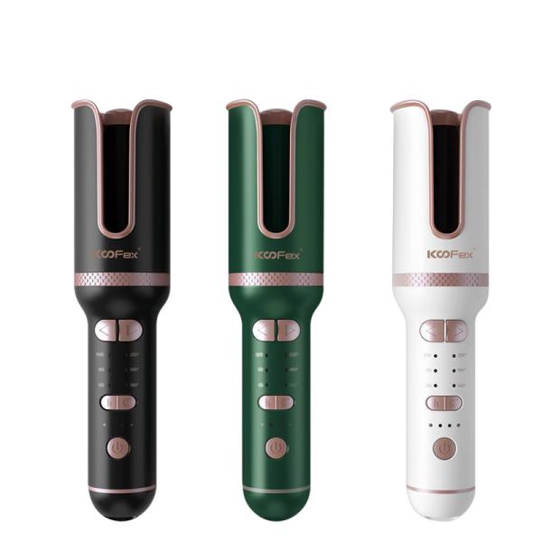 Buy Ceramic Auto Wireless Hair Curler USB Rechargeable Automatic Durable at wholesale prices