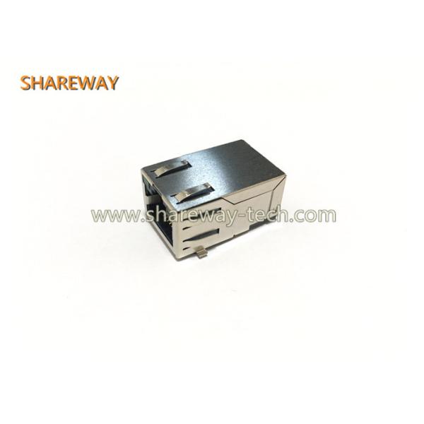 Buy J0G-0007NL Single Port RJ45 Through Hole PCB Jack 10/100 Base-T AutoMDIX at wholesale prices