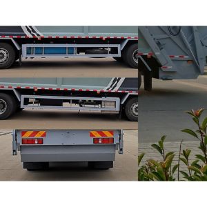 25000kg Diesel Engine Compressed Garbage Truck High Cleaning Efficiency