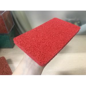 China Artificial Grass Green Blue Yellow EPDM Rubber Granules on sale