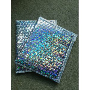 No Toxic 200 Microns Metalized Foil Bubble Mailer Envelope