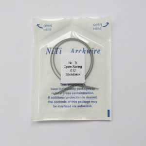 High Resilience Niti Coil Spring For Dental Orthodontic Treatment Durable