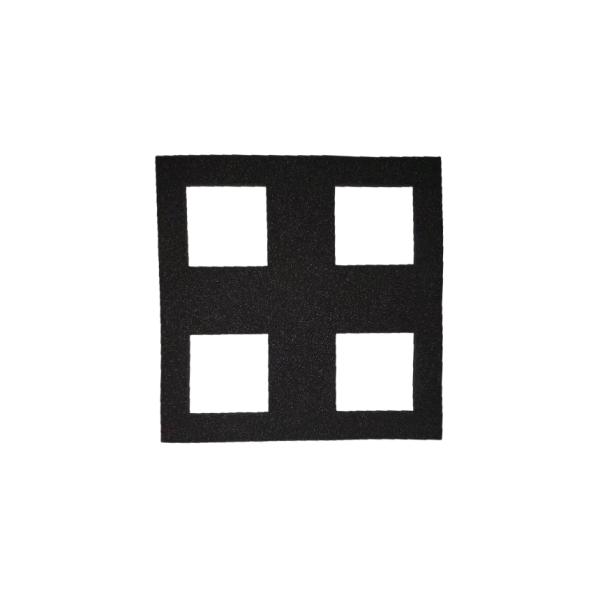 Die-cut sealing ring LD-24 with high temperature resistance and high elasticity.