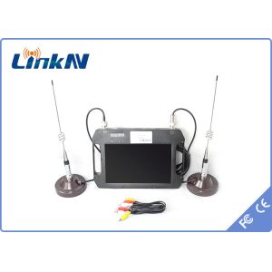 Portable COFDM Receiver HDMI CVBS H.264 DC12V AES256 Encryption Low Latency