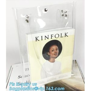 women`s PVC shoulder handbags satchel tote shopping bags, waterproof transparent