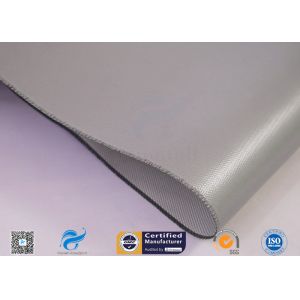 Electrical Insulation Durable Silicone Coated Fiberglass Fabric Satin Weave