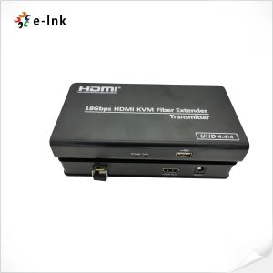 4K HDMI 2.0 KVM USB over Fiber Optic Extender