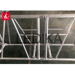 Triangle Exhibition Foldable Truss 2809 KGS Loading Weight For Outdoor / Indoor