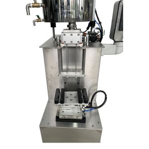 Semi-Automatic Lip Gloss Filling Machine Two Head Lip Gloss Quantitative Filling