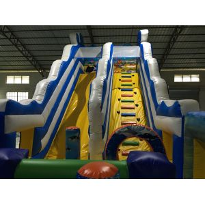 Digital Printing Commercial Inflatable Slide Jumping Castle Slide Bounce House