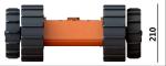 20kg Load Ip68 Tracked Robot Chassis Small Size