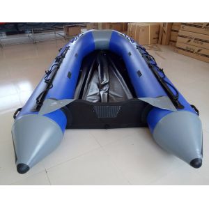 Light Weight Polyester Foldable Inflatable Boat For Aquatic Recreation