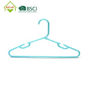 China Premium Contoured Shoulders Extra Thick Portable Plastic Hanger on sale
