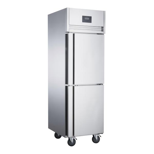 Commercial 420L Upright Double Door Fridge Restaurant Kitchen Appliance Kitchen Fridge