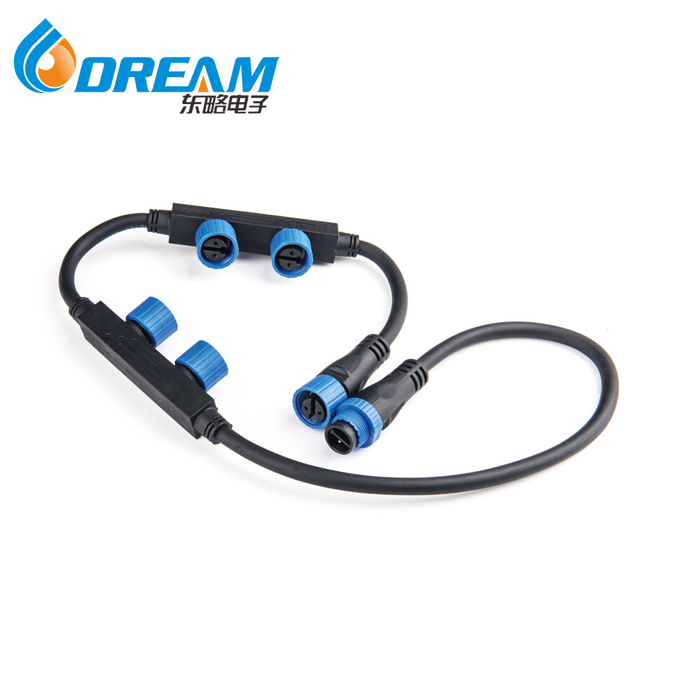 Quality DTEAM-START LED Street Light Power Module Waterproof 4 Branch Cable Connector for sale