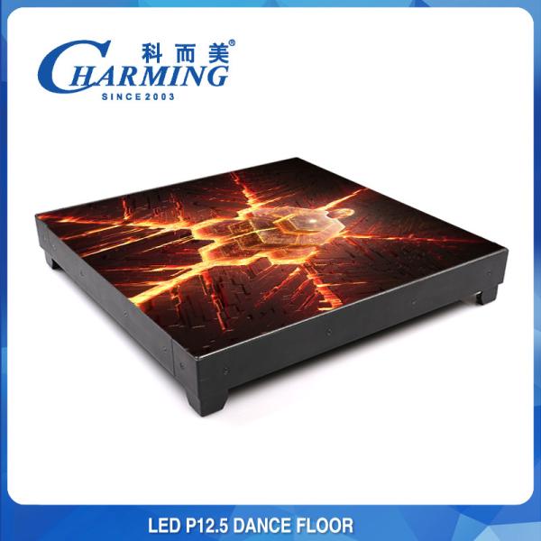 Buy AC180-240V Disco Dance Floor , Pixel Pith P12MM Light Up Dance Floor Tiles at wholesale prices