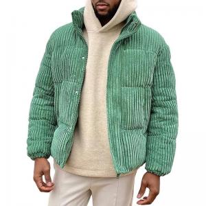 Quality                  Plus-Size Men&prime;s Corduroy Winter 2022 Overcoat Warm Coat Men&prime;s Cotton Jacket for Men              for sale